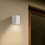 Lorsa Single Exterior LED Wall Light — lifestyle