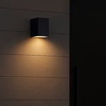 Lorsa Single Exterior LED Wall Light — lifestyle