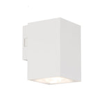Lorsa Single Exterior LED Wall Light — White