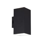 Lorsa Up-Down Exterior LED Wall Light — Black