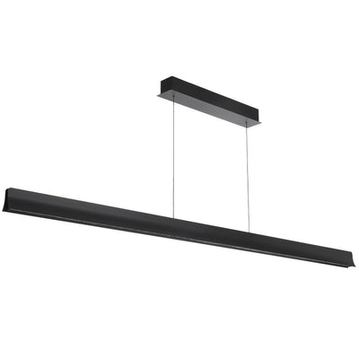 Lucid LED Pendant Light 1800mm in Black or Wood