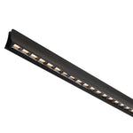 Lucid LED Pendant Light 1800mm in Black or Wood