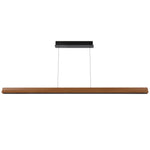 Lucid LED Pendant Light 1800mm in Black or Wood