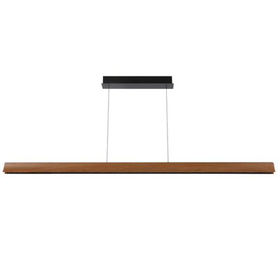 Lucid LED Pendant Light 1800mm in Black or Wood