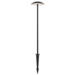 Luc 24V 5W Exterior LED Post Spike Light — Black