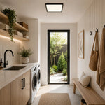Lunos 30Cm 24W 3Cct Square LED Oyster Dimmable Ceiling Light — lifestyle