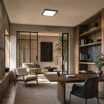 Lunos 40Cm 30W 3Cct Square LED Oyster Dimmable Ceiling Light — lifestyle
