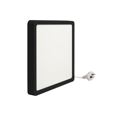 Lunos 23Cm 18W 3Cct Square LED Oyster Dimmable Ceiling Light