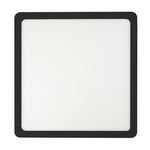 Lunos 40Cm 30W 3Cct Square LED Oyster Dimmable Ceiling Light — Black