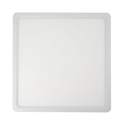 Lunos 40Cm 30W 3Cct Square LED Oyster Dimmable Ceiling Light — White
