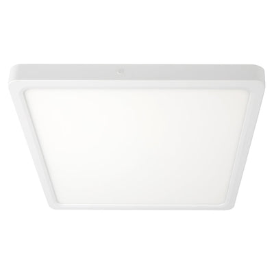 Lunos 40Cm 30W 3Cct Square LED Oyster Dimmable Ceiling Light