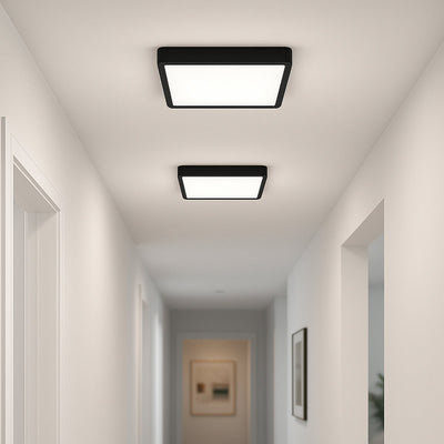 Lunos 23Cm 18W 3Cct Square LED Oyster Dimmable Ceiling Light — lifestyle