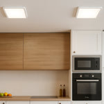 Lunos 23Cm 18W 3Cct Square LED Oyster Dimmable Ceiling Light — lifestyle