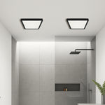 Lunos 23Cm 18W 3Cct Square LED Oyster Dimmable Ceiling Light — lifestyle