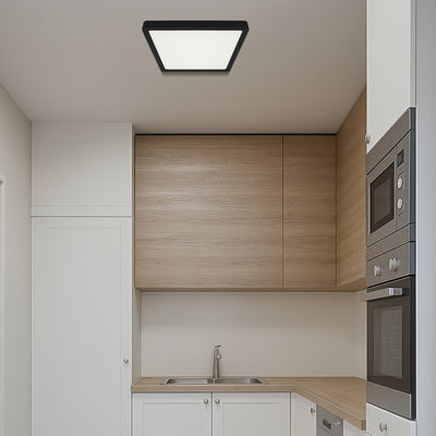 Lunos 30Cm 24W 3Cct Square LED Oyster Dimmable Ceiling Light — lifestyle