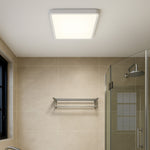 Lunos 30Cm 24W 3Cct Square LED Oyster Dimmable Ceiling Light — lifestyle
