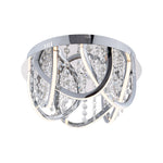 Luxia 38Cm Pendant Light Round — Chrome