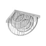 Luxia 45Cm Pendant Light Square — Chrome