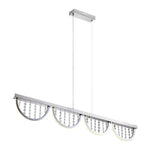 Luxia 120Cm Pendant Light — Chrome