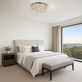Luxia 55Cm Pendant Light Round — lifestyle