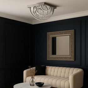 Luxia 45Cm Pendant Light Square — lifestyle
