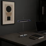 Lyman Touch Table Lamp Antique Gold, Gun Metal LYMAN TL — lifestyle