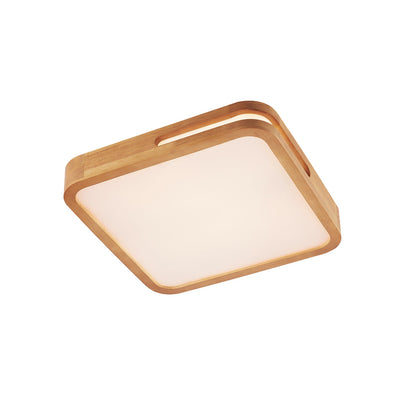 Lyric 30Cm 12W 3Cct Square LED Oyster Step Dimmable Ceiling Light
