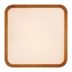 Lyric 50Cm 36W 3Cct Square LED Oyster Step Dimmable Ceiling Light