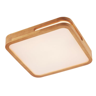 Lyric 50Cm 36W 3Cct Square LED Oyster Step Dimmable Ceiling Light