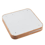 Lyric 50Cm 36W 3Cct Square LED Oyster Step Dimmable Ceiling Light
