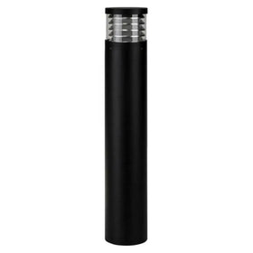 Louvred LED Bollard Light CCT Large 24w 1000mm in Black Havit Commercial - HCP-262440