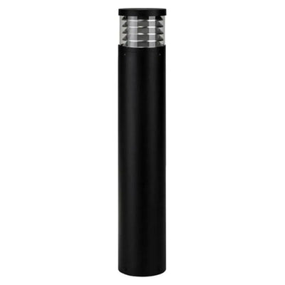 Louvred LED Bollard Light CCT Large 24w 1000mm in Black Havit Commercial - HCP-262440