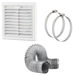 Aluminium 100mm Duct Ventilation Kits
