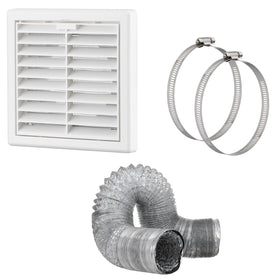 Aluminium 100mm Duct Ventilation Kits