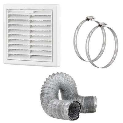 Aluminium 100mm Duct Ventilation Kits