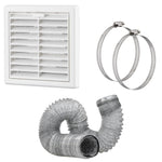 Aluminium 100mm Duct Ventilation Kits