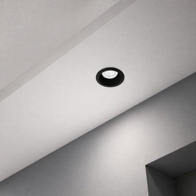 90mm LED Downlight 9w Black, White — lifestyle