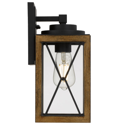 Mallory Outdoor Wall Light Small, Large in Black Sand /