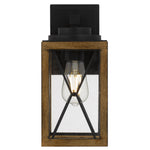 Mallory Outdoor Wall Light Small, Large in Black Sand /