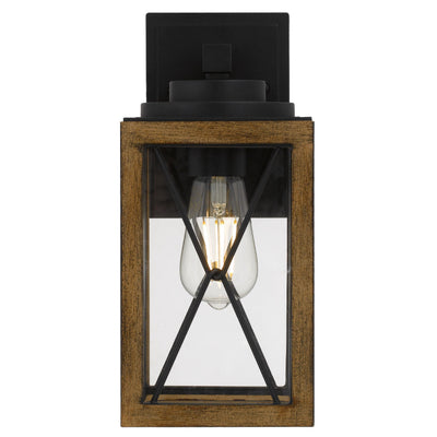 Mallory Outdoor Wall Light Small, Large in Black Sand /