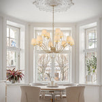 MALVERN 12 LIGHT PENDANT — lifestyle