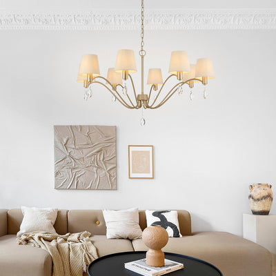 Malvern 8 Light Pendant — lifestyle