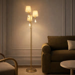 Malvern 3 Light Floor Lamp — lifestyle