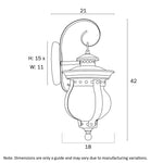 MAMO 18 EXTERIOR WALL BRACKET