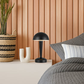 Mandel Touch Table Lamp — lifestyle