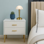 Mandel Touch Table Lamp — lifestyle