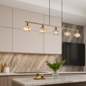 Marbell Pendant Light 5Lt — lifestyle