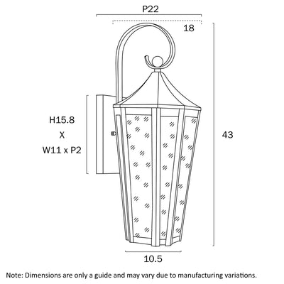 Marques Exterior Wall Light