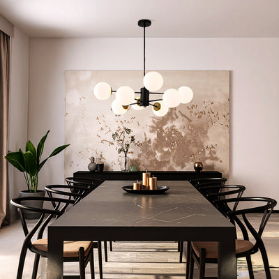 Marsten 8Lt Pendant Lights — lifestyle