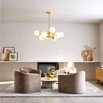 Marsten 8Lt Pendant Lights — lifestyle